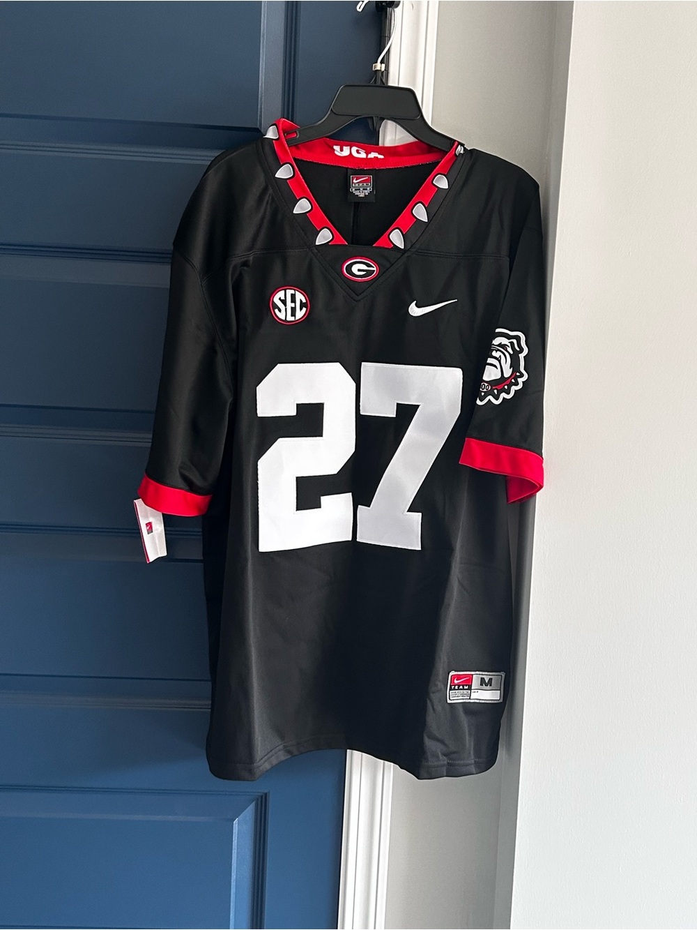 Brand New Nick Chubb Jersey Georgia Bulldogs Adult Medium Stitched - Picture 2 of 3